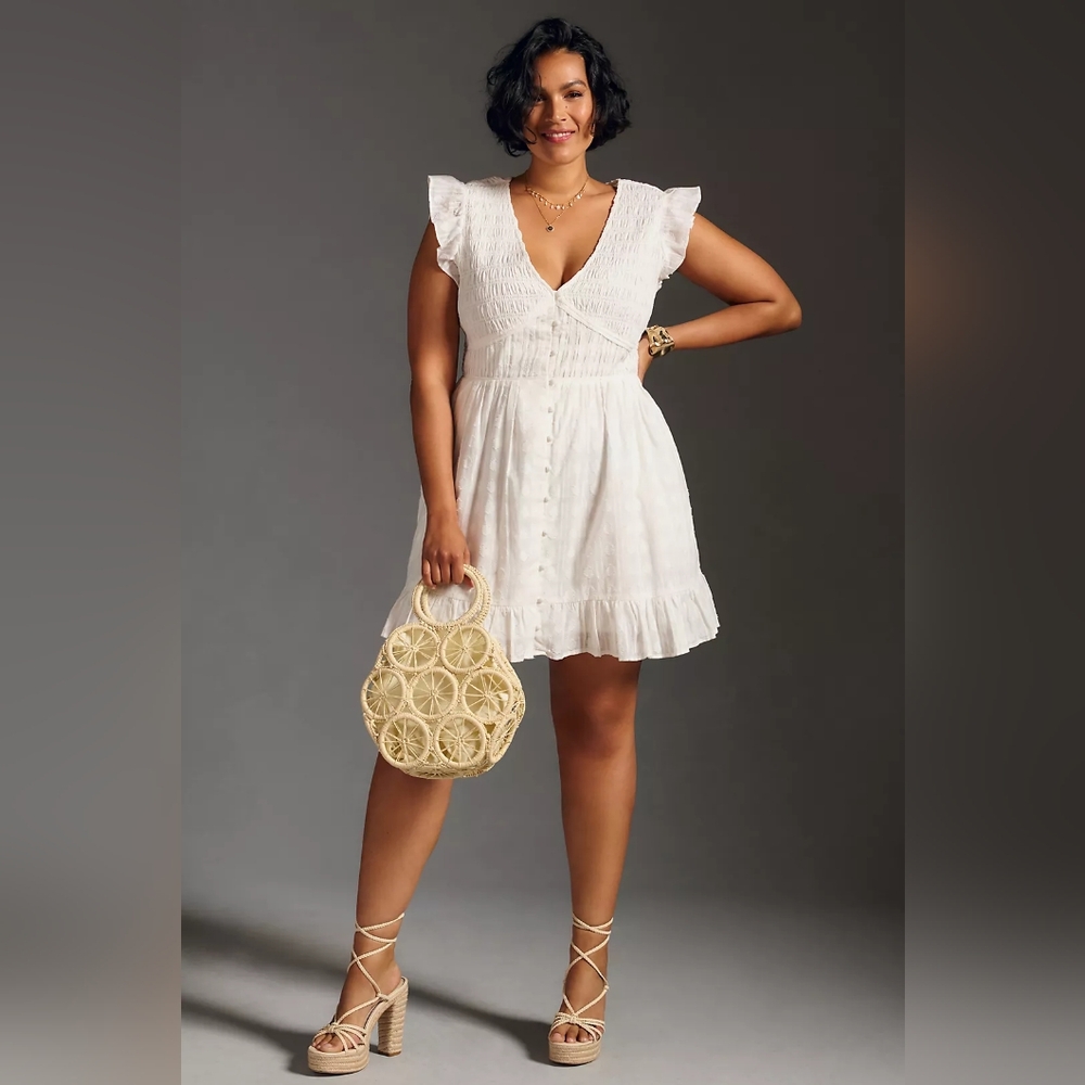 Anthropologie Peregrine Mini Dress Sz 2X - Worn Once